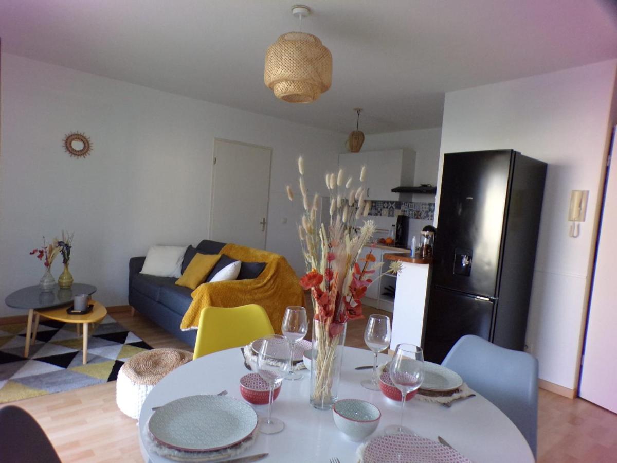 Bienvenue Au Cocon D'Alyssa Lägenhet Langon  Exteriör bild